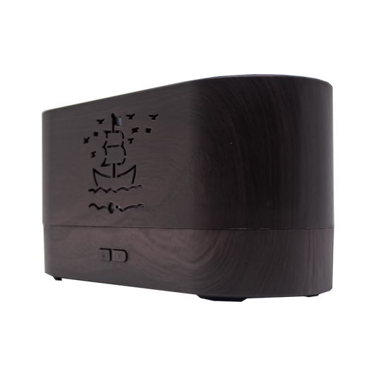 Umidificator Ultrasonic Cu Efect De Flacara, Silentios, Usb, Negru