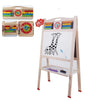 Load image into Gallery viewer, Tabla multifunctionala din lemn, magnetica, educativa pentru copii H03