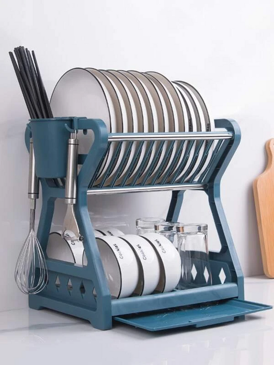 Suport organizator, multifunctional, pentru scurgerea vaselor