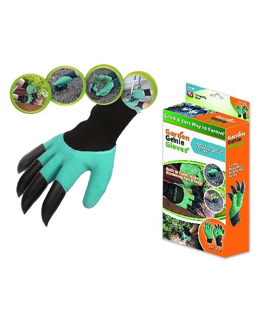 Manusi de gradinarit cu 4 gheare pentru sapat, impermeabile
