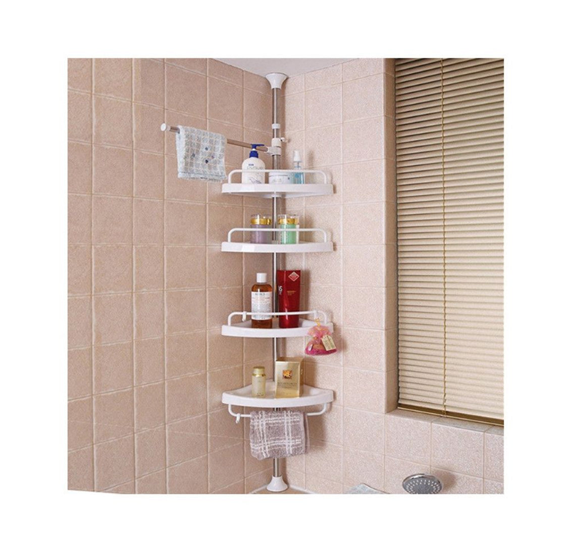 Etajera colt pentru baie, Multi Corner Shelf, 100-260 cm