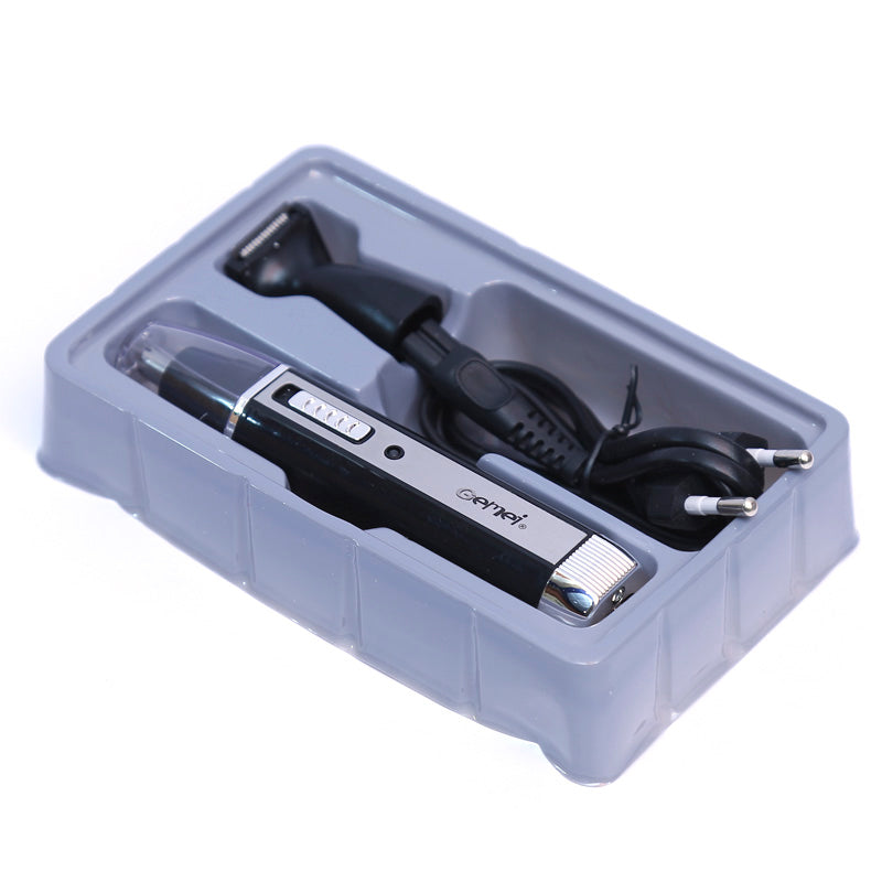 Trimmer facial reincarcabil 2in1, 3W, Gemei GM-3106