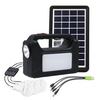 Kit solar cu 3 becuri, lanterna, GD-8080