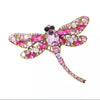 BROSA LIBELULA CRISTAL PINK