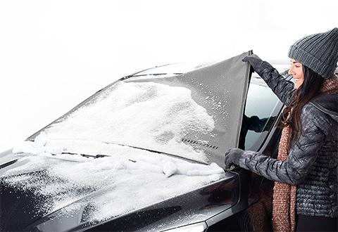Prelata auto pentru parbriz 1+1 Gratis