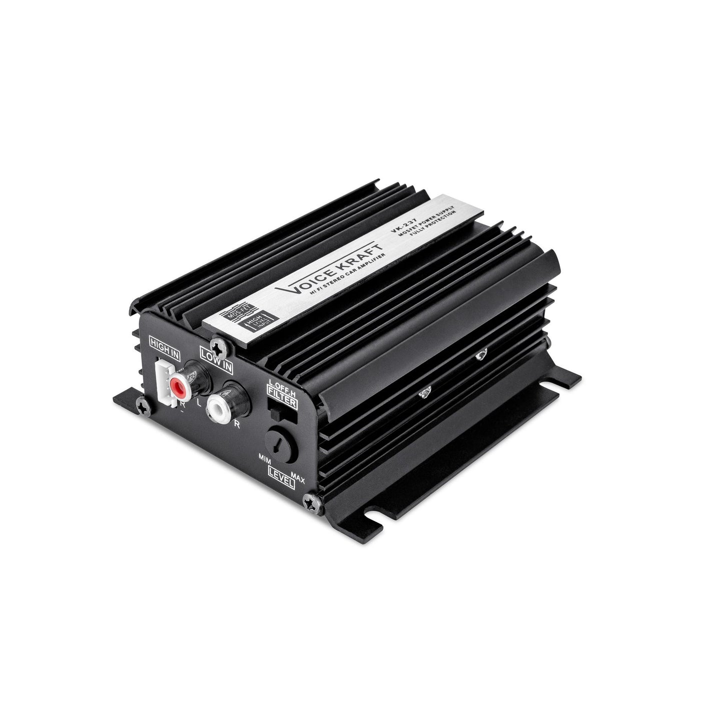Amplificator Auto Mini Voice Kraft VK-237, 2 x 40W