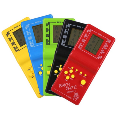 Joc Tetris Clasic, 9999 IN 1, Brick Game, diferite jocuri, alimentare pe baterii, multicolor