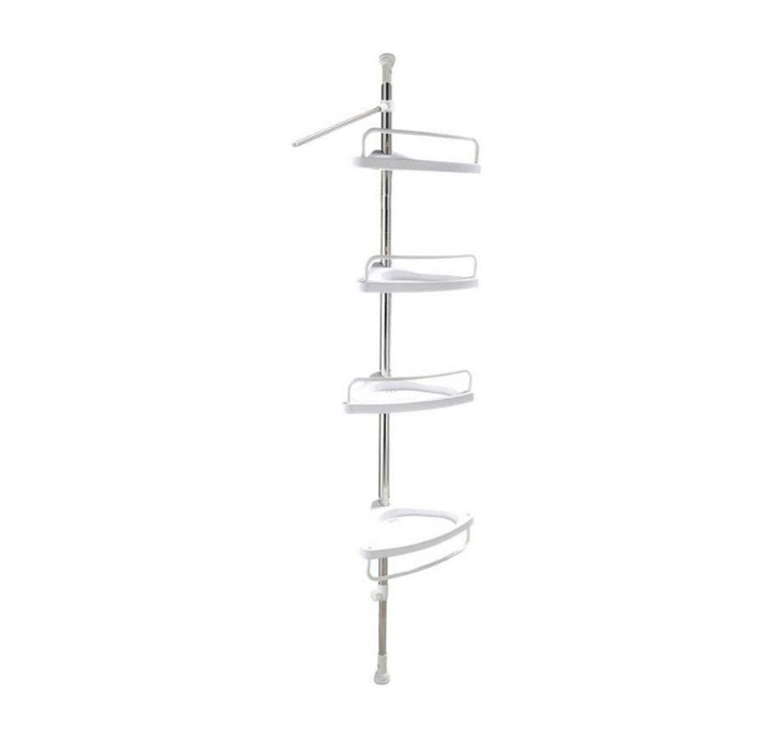Etajera colt pentru baie, Multi Corner Shelf, 100-260 cm