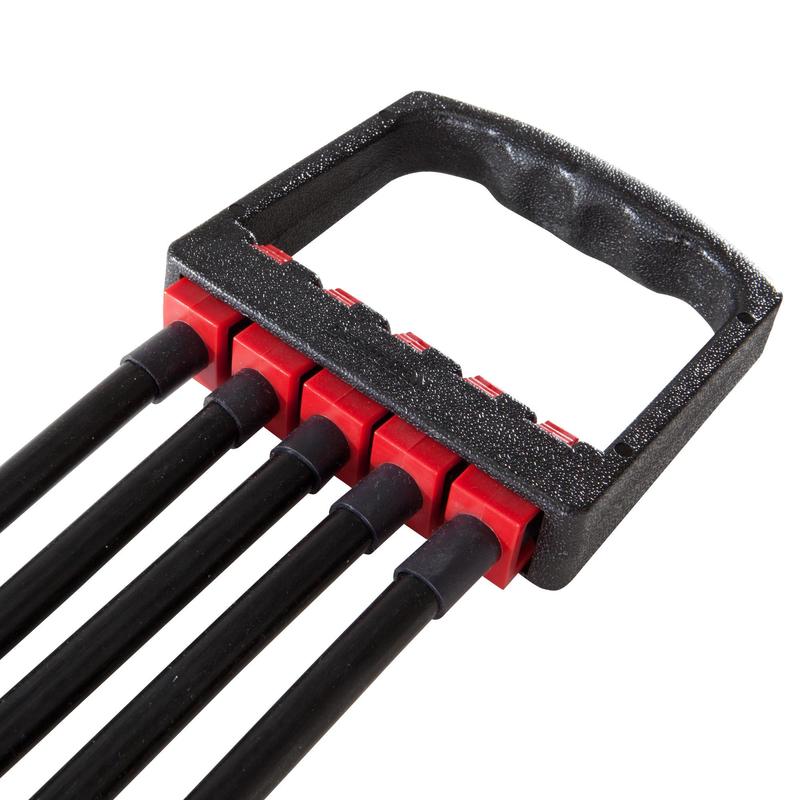 EXTENSOR CU 5 BENZI ELASTICE, 64 CM, SILICON