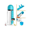 Sticla de apa cu organizator de medicamente, 600ml, multicolor