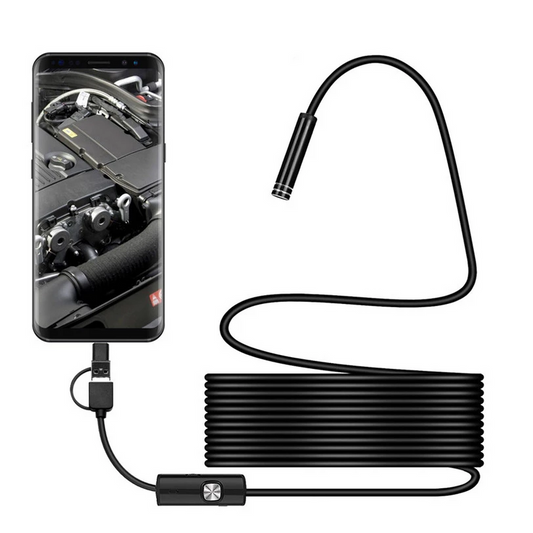 Camera Endoscopica pentru Android, Waterproof, 10M