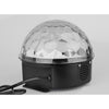 Glob Disco Magic Crystall Ball CU LED RGB, Difuzor, USB, Card, Redare Muzica, Joc Rotativ De Lumini