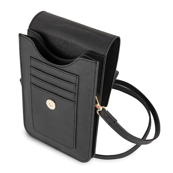 Geanta Guess Peony Wallet Bag, negru