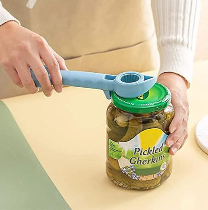Unealta multifunctionala 4 in 1 pentru deschiderea sticlelor si conservelor