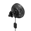 Ventilator Baseus cu montare la grila de ventilatie, negru