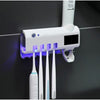 Dozator electric de pasta de dinti cu alimentare solara si sterilizator UV, Incarcare USB