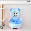 Olita Educationala Teno653, model panda, imita toaleta, capac cu urechiuse, recipient detasabil, confortabila, albastru