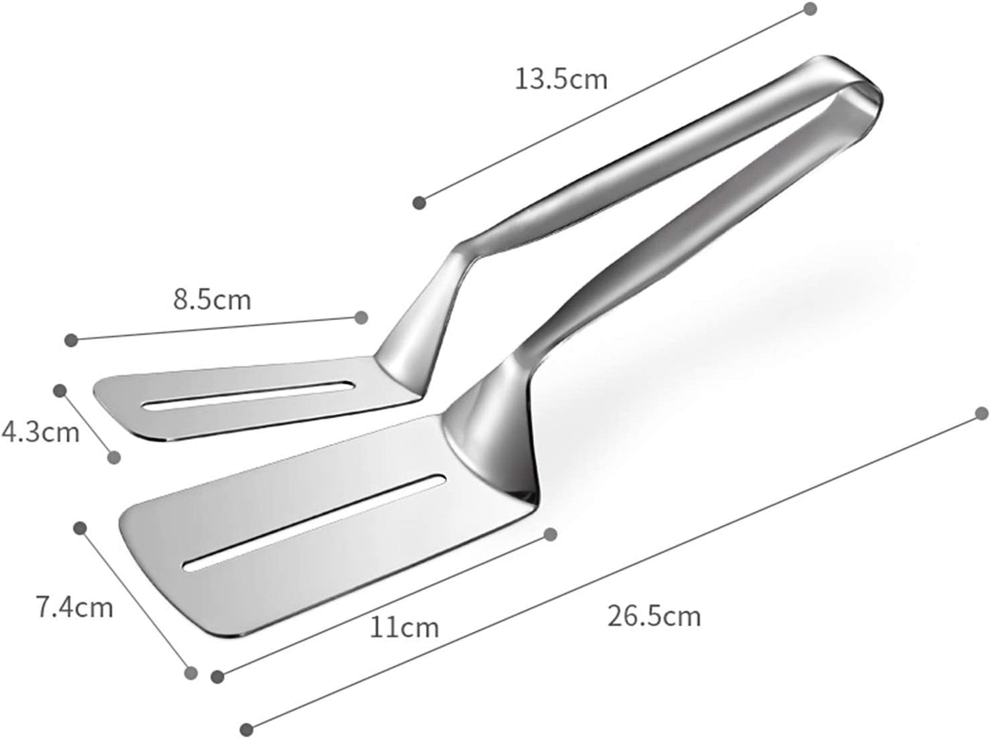 Cleste multifunctional pentru gatit, din inox, 3 in 1