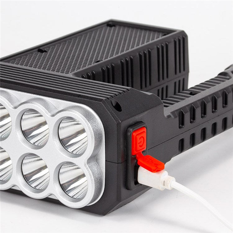 Lanterna de mana W5117 cu incarcare solara si USB