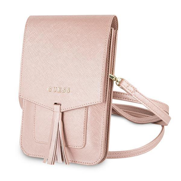 Guess Handbag GUWBSSAPI pink / pink Saffiano
