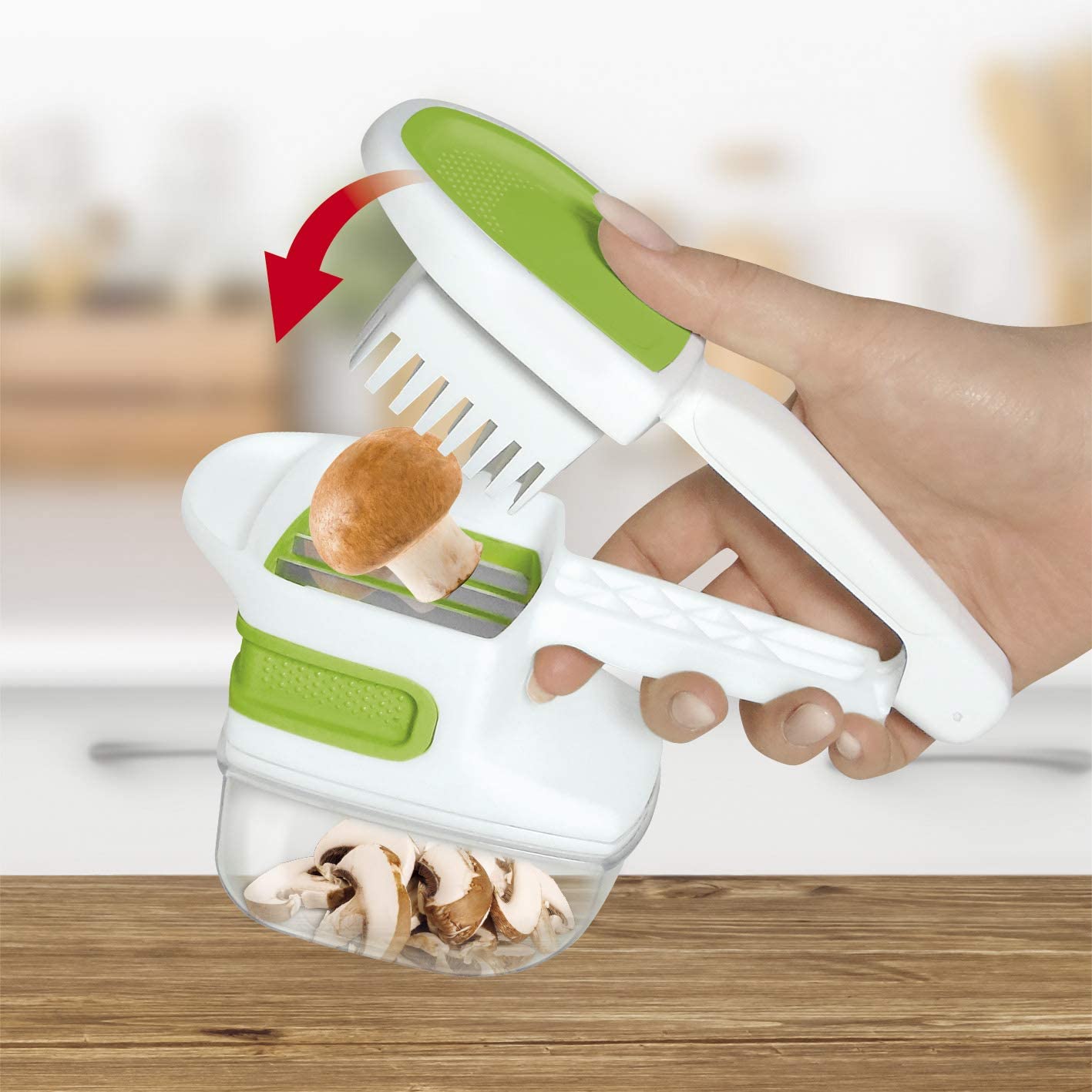 Feliator multifunctional 5 in 1 rapid si practic, Slicing Set