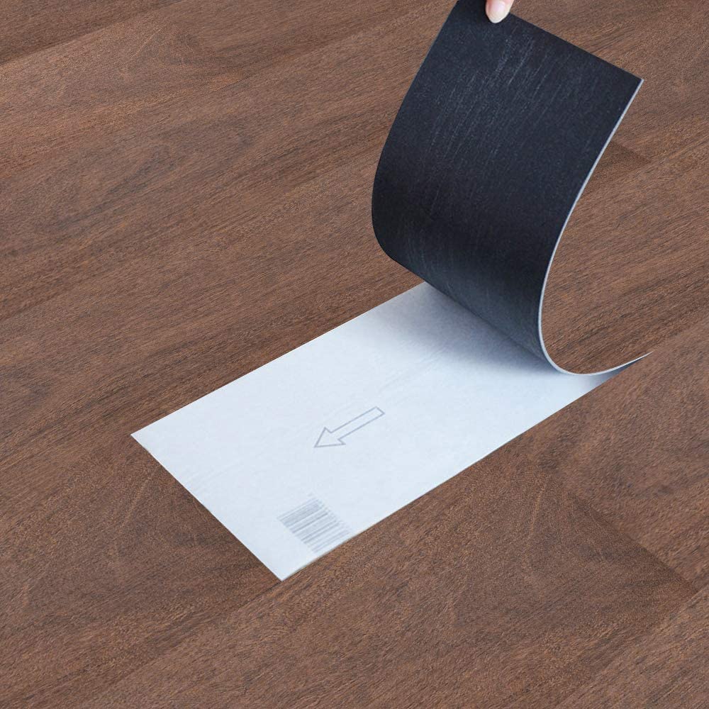 Set 36 de placit pentru parchet, 91x15cm,culoare maro,grosime 2mm