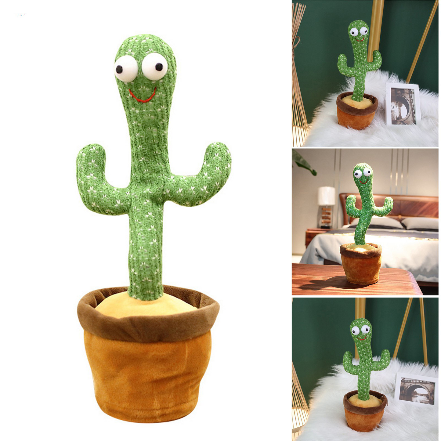 Jucarie de plus Cactus - Danseaza, Canta, Imita