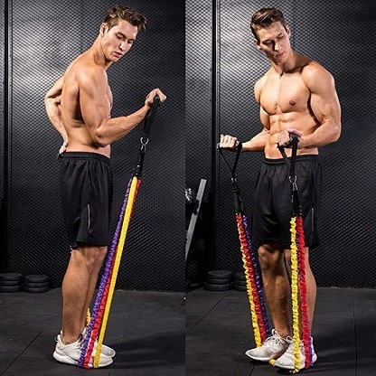 Benzi de rezistenta (set de 11 piese) 45+ exercitii diferite