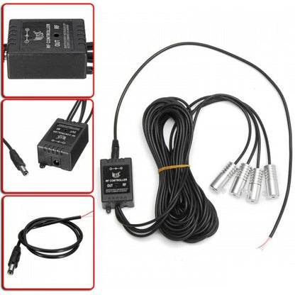 Fir cu lumina ambientala auto pentru decor, multicolor, control prin Bluetooth, 5M