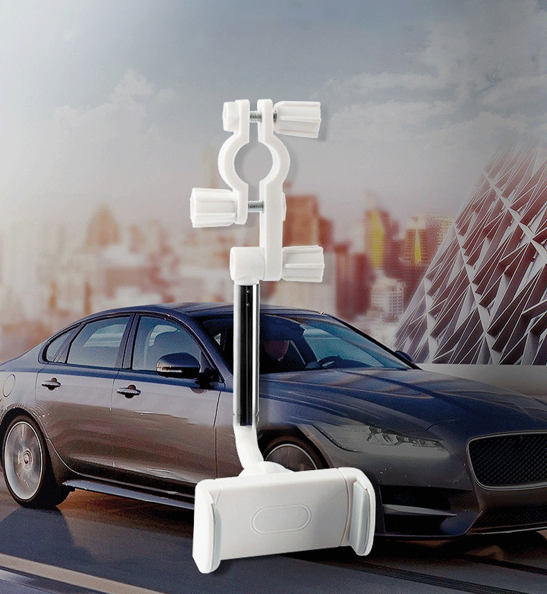 SUPORT AUTO FLEXIBIL 2 IN 1 PENTRU TETIERA SAU OGLINDA RETROVIZOARE