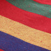 Hamac Multicolor Dublu (2 persoane), 200 x 150 cm, cu bara de 80 cm - ROSU
