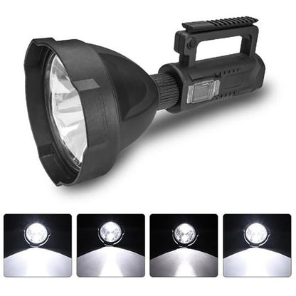 LANTERNA LED, REINCARCABILA, FUNCTIE POWERBANK, 4 MODURI ILUMINARE, TREPIED INCLUS