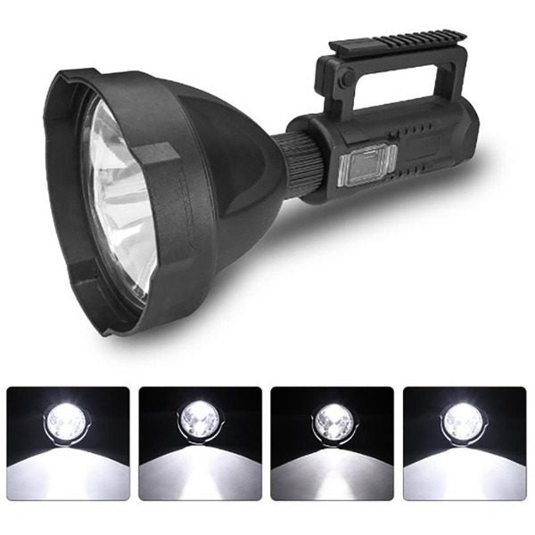 LANTERNA LED, REINCARCABILA, FUNCTIE POWERBANK, 4 MODURI ILUMINARE, TREPIED INCLUS