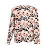 Sacou de primavara fara captuseala, model floral
