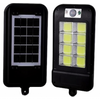 Lampa solara cu senzor si telecomanda HS-8013, 160 SMD, negru