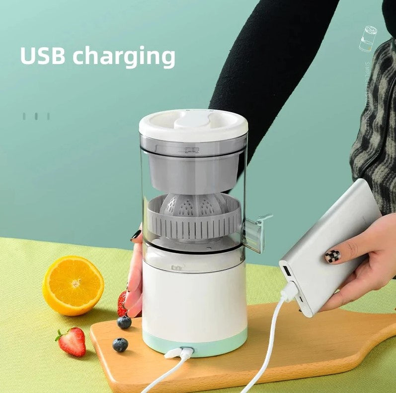 Storcator electric de citrice, portabil, cu alimentare usb, 45W, 500 ml