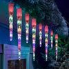 Instalatie tip turturi de gheata cu led, 3M, interconectabili, IP44, diverse culori
