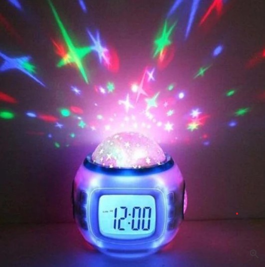 Ceas cu alarma SkyNight cu Proiector de Lumini pe Tavan