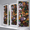 Folie geam vitrostatica, 45 x 300 cm, model floral