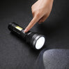 Lanterna Ultra Puternica LED, Rezistenta la apa, Solara, 3 Moduri de lumina, Negru, XW08