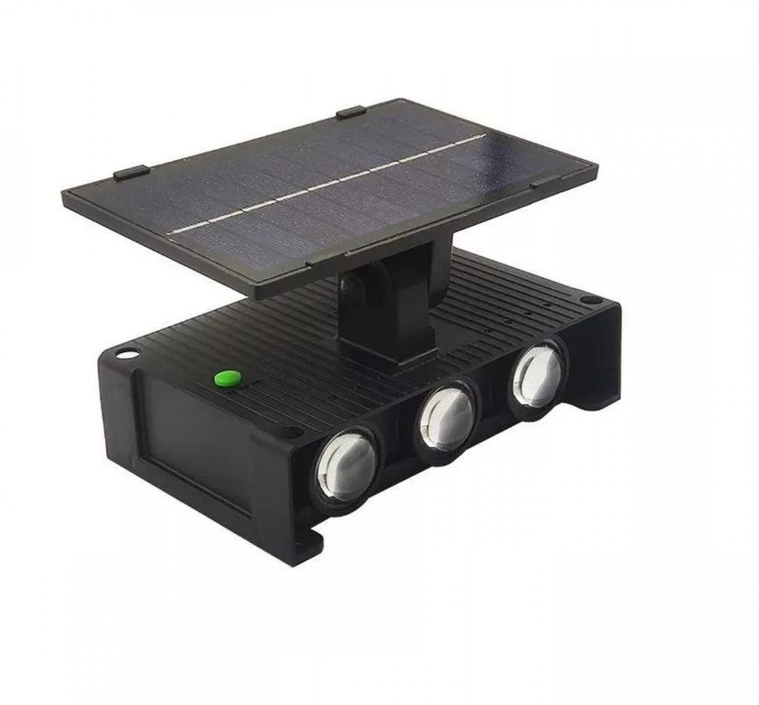 Lampa solara de perete Andowl Q-TY599, 6x LED, lumina alb cald, senzor miscare