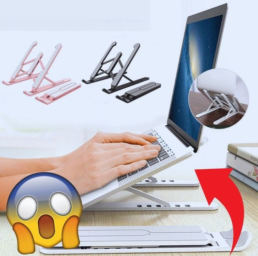 Suport tip stand portabil pentru laptop/macbook/tableta cu dimensiune ecran 13''-16''