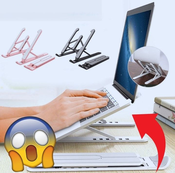 Suport tip stand portabil pentru laptop/macbook/tableta cu dimensiune ecran 13''-16''