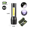 Load image into Gallery viewer, Lanterna de mana T6, cu incarcare solara, cablu si cutie