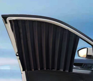 Set 4 buc parasolar auto pentru geamurile laterale tip copertina