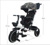 Tricicleta pliabila pentru copii cu copertina reglabila  SL01