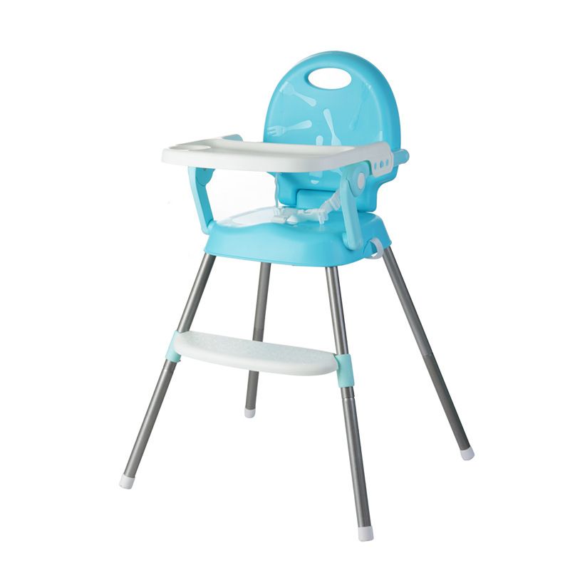 Scaun de masa 3 in 1 pentru copii MS02, roz/albastru