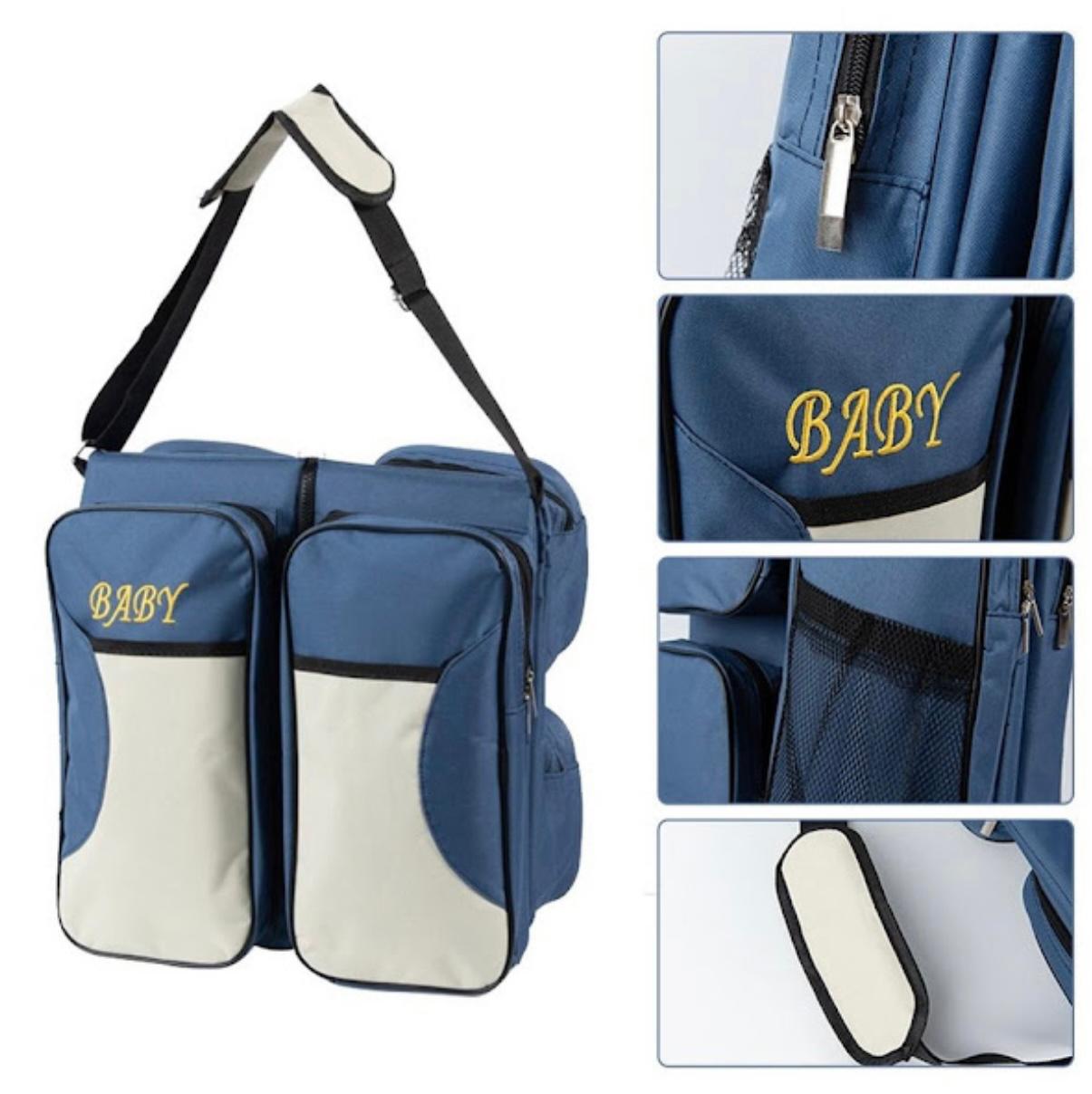 Kit de calatorie pentru bebelusi -Geanta cu accesorii 3 in 1 pentru schimbat scutece pentru 0 luni +