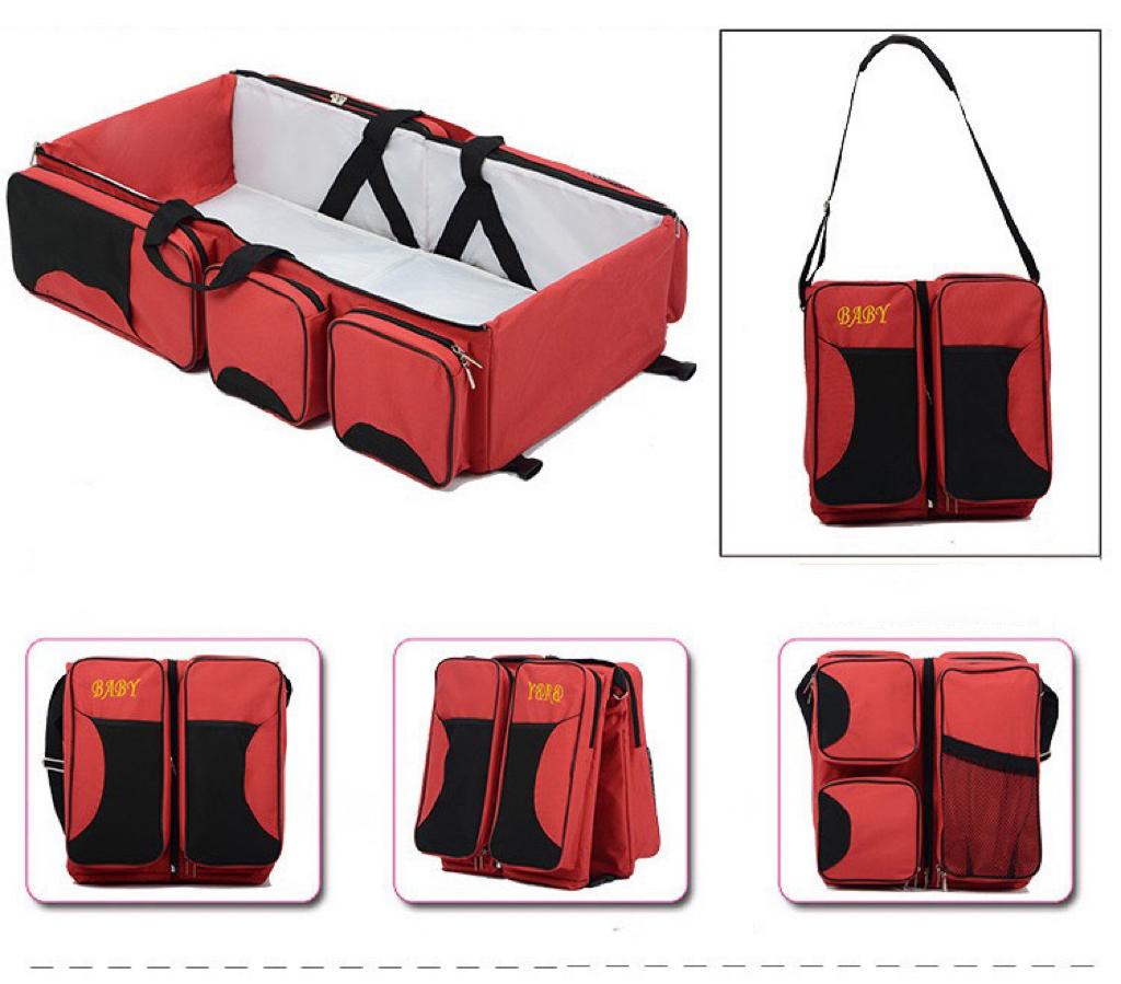 Kit de calatorie pentru bebelusi -Geanta cu accesorii 3 in 1 pentru schimbat scutece pentru 0 luni +
