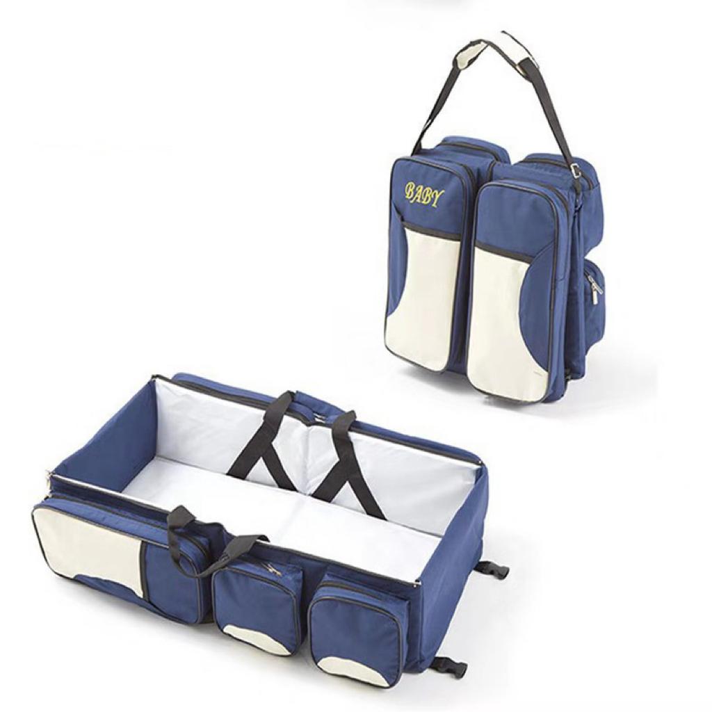 Kit de calatorie pentru bebelusi -Geanta cu accesorii 3 in 1 pentru schimbat scutece pentru 0 luni +